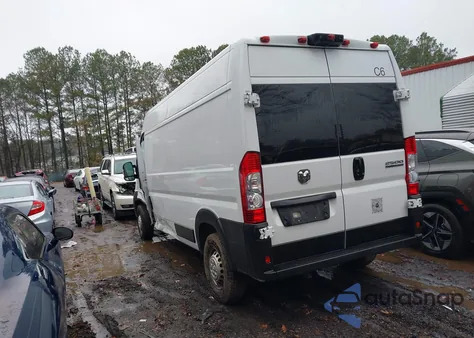 2024 Ram Promaster 2500 Tradesman High Roof 159 Wb W/Pass Seat z USA, uszkodzony, nr VIN 3C6LRVDG5RE127376